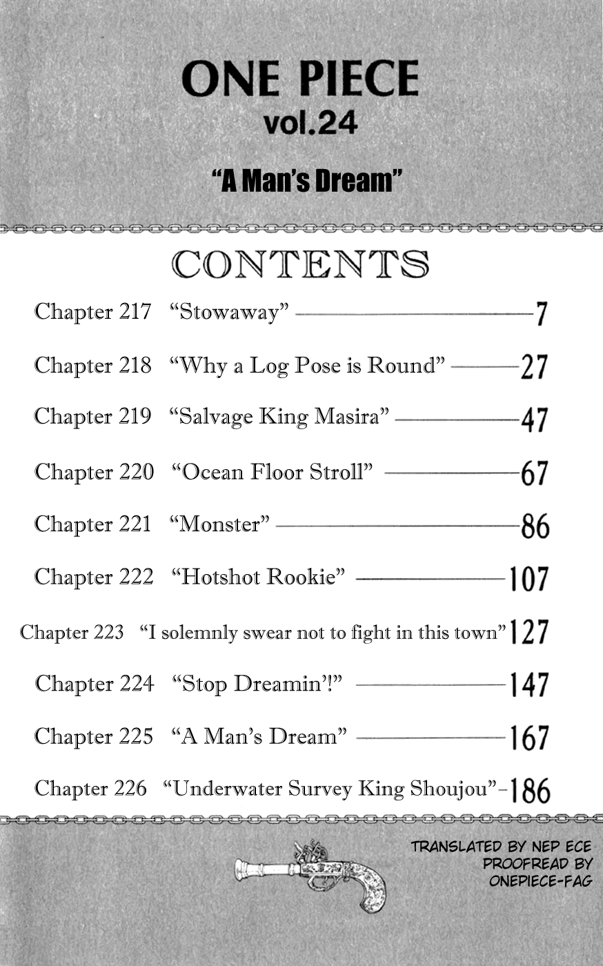 One Piece, Chapter 217 image 06